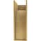 Ekena Millwork 12"W x 24"D x 36"H Classic Huntington Rough Cedar Woodgrain TimberThane Corbel, Primed Tan CORUR12X24X36HUNRCPR - alternate 4